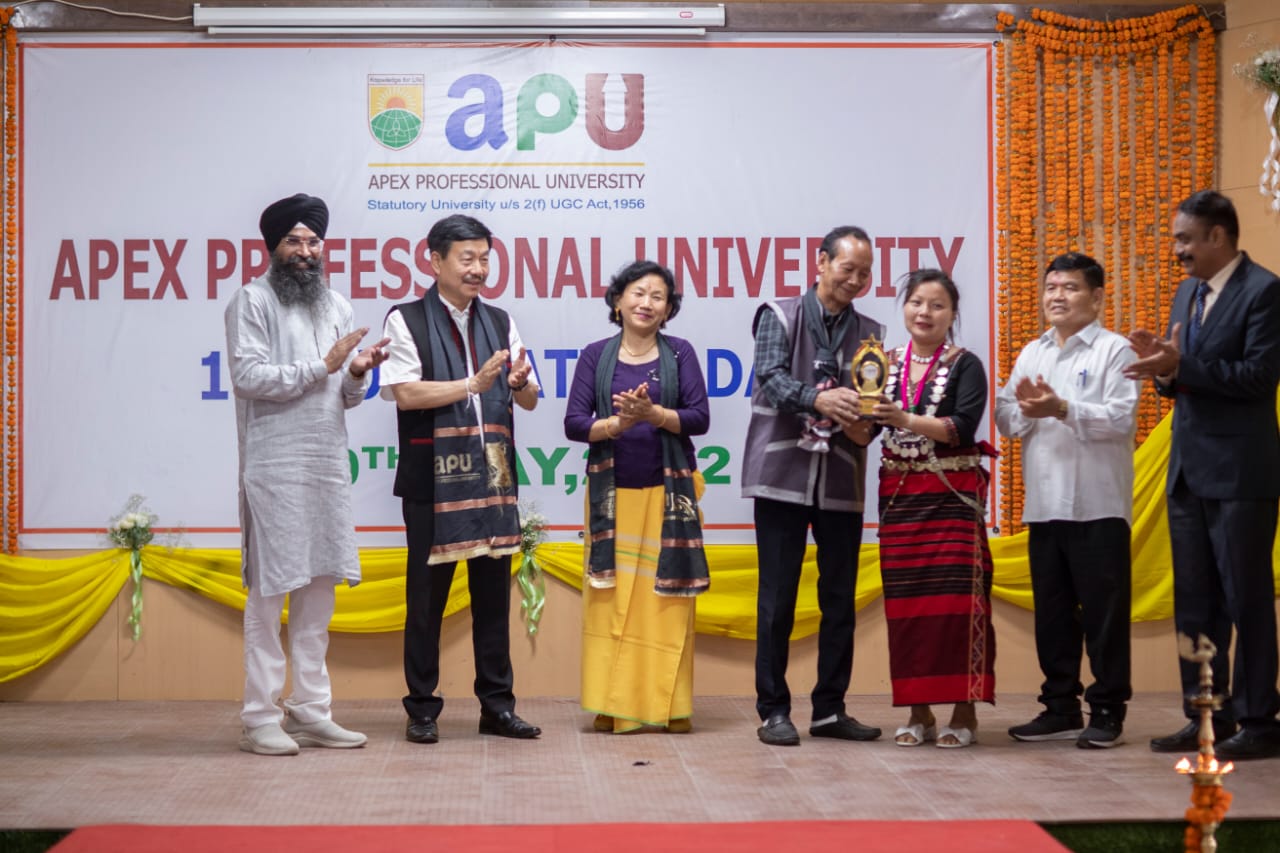 Apex Professional University celebrated its 10th Foundation Day