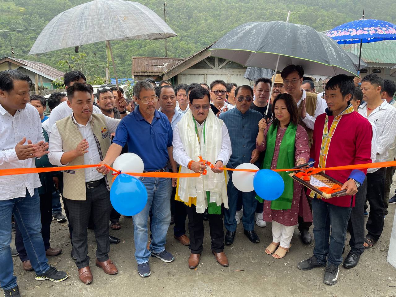 MLA Kalaktang- Dorjee Wangdi Kharma inaugurates new Office of Assist. Engineer Water Resource Department