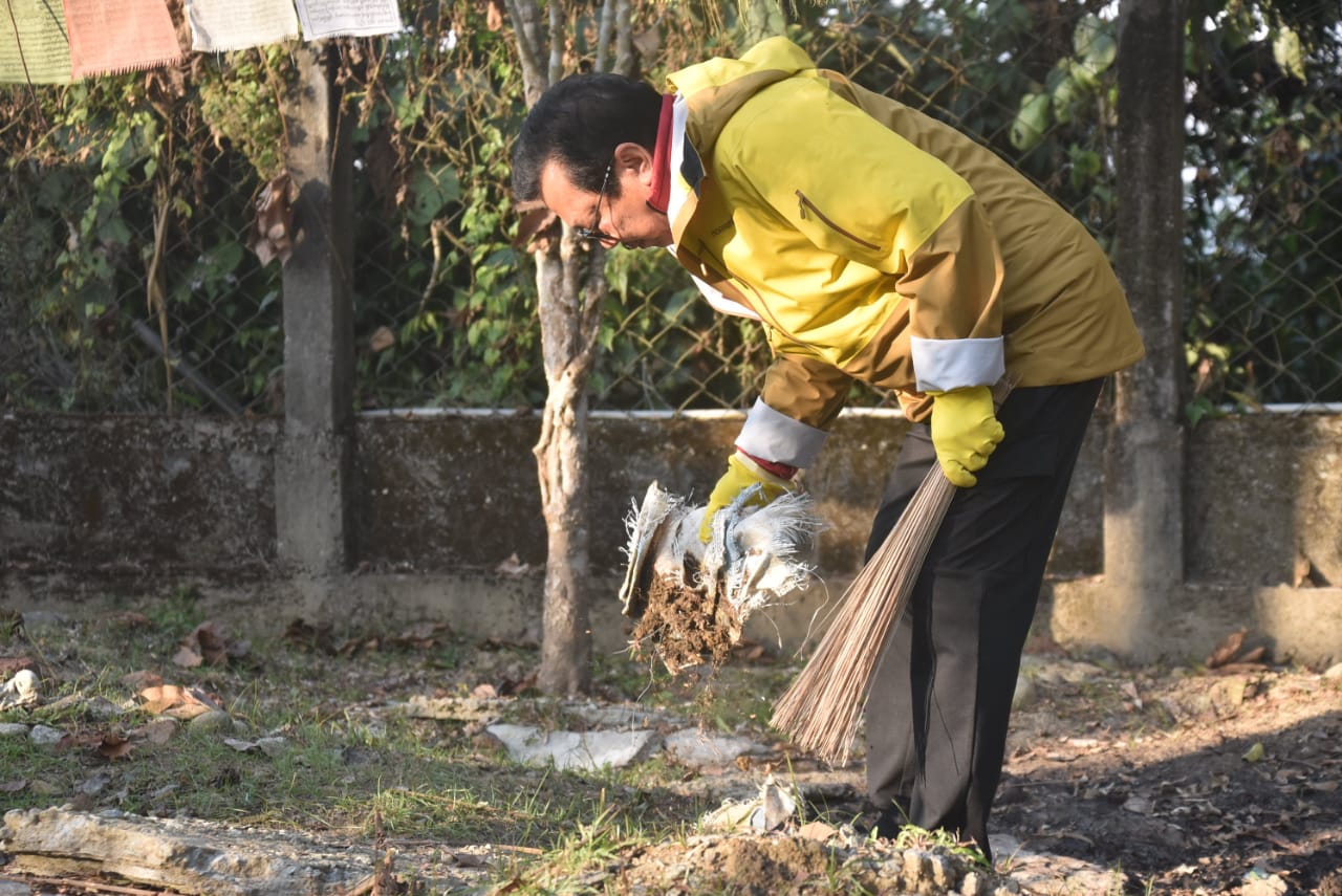 DCM Chowna Mein joins Swachh Teerth Campaign in Namsai ahead of Ram Mandir Pran Pratishtha