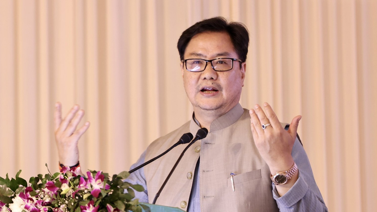 Union Minister Kiren Rijiju Given Additional Charge of Food Processing Industries Ministry