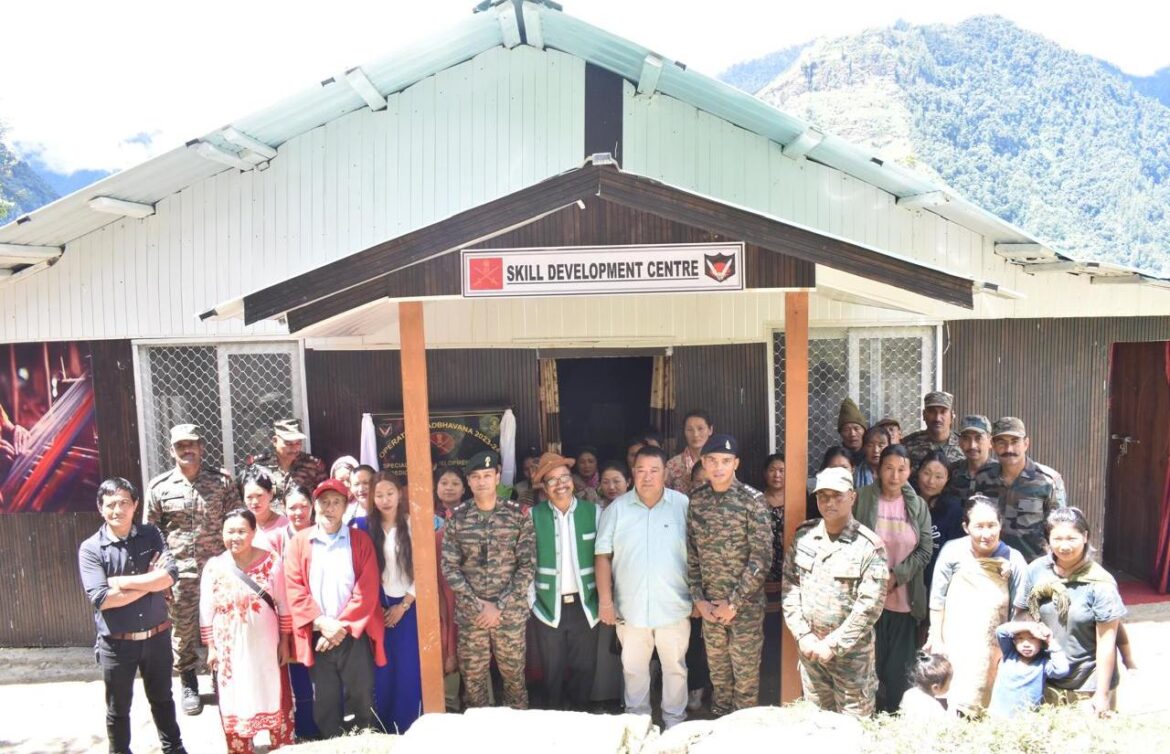 Indian Army Inaugurates Skill Development Centre at Namasibo Vibrant Village, Shi Yomi District