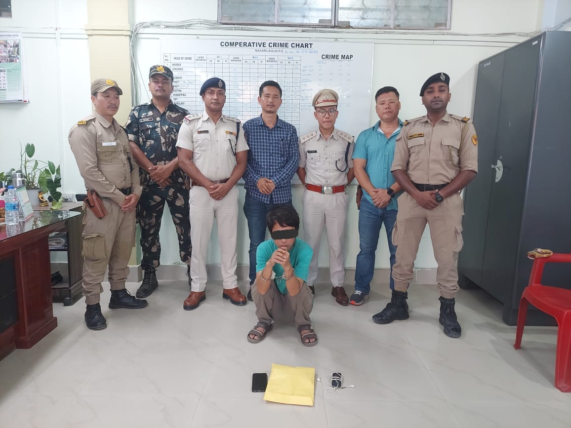 Operation Dawn: Major Drug Bust in Naharlagun, Accused Arrested with 31.2 Grams of Heroin