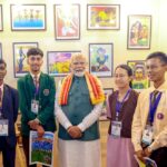 Young Artist from Arunachal Shines at National Event Celebrating Tribal Heritage