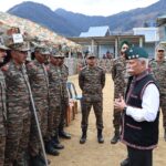 Remain vigilant ,uphold proud traditions of Indian Armed Forces in safeguarding border : Governor to troops