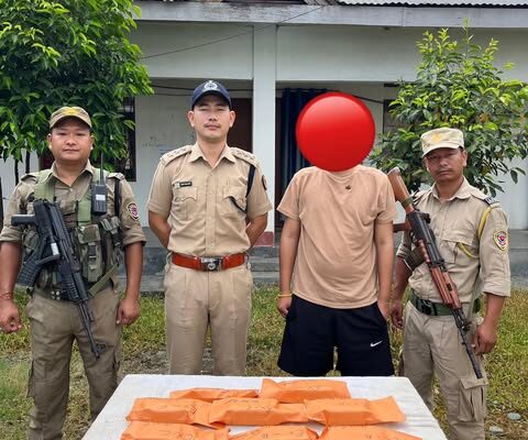 Major Breakthrough in Anti-Drug Operation: Heroin Seized in Namsai, One Arrested
