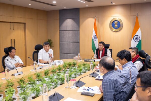 Amidst Protests, Siang Upper Multipurpose Project Gets a Major Push with MoU Signing; CM Pema Khandu & Minister Ojing Tasing Laud People’s Consent