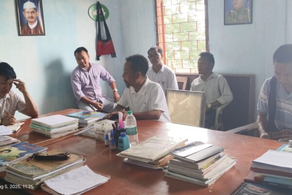 DDSE Changlang Conducts First Official Visit to Schools Under Khy Block, Emphasizes Reforms and Accountability