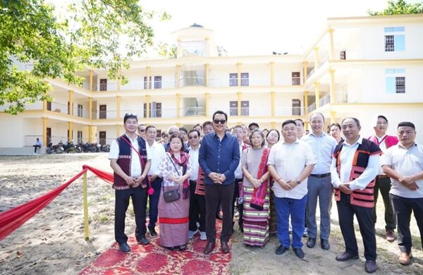 DCM Chowna Mein Inaugurates Traditional Mishmi Hut and the Hostel-cum-Guest House